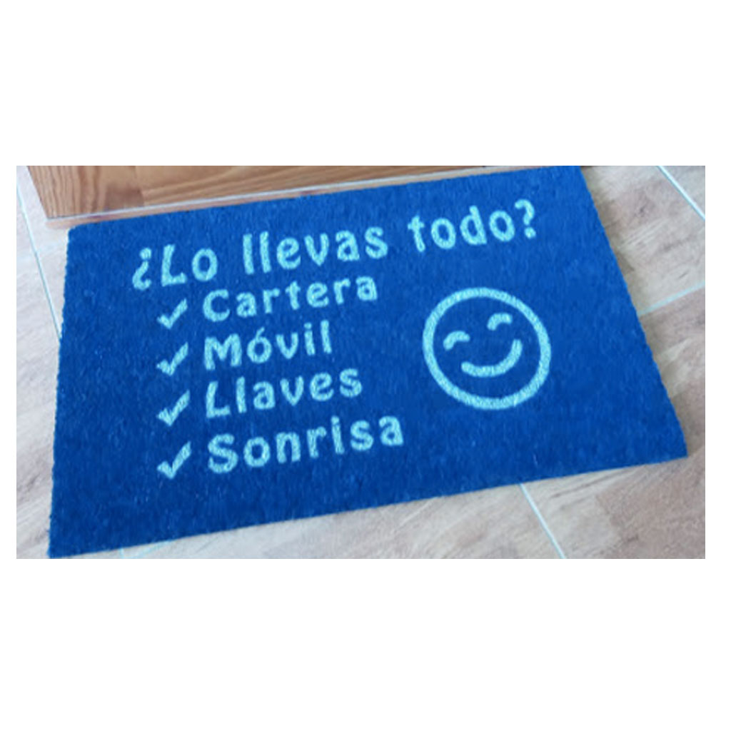 Felpudo lo llevas todo